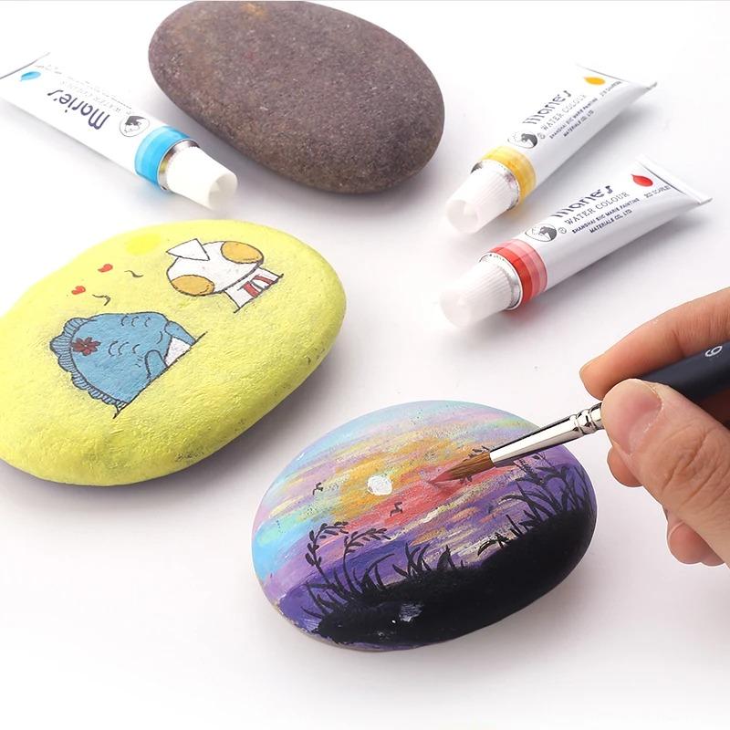 11 шт. Миниатюрные кисти для рисования, набор из 11 кистей для рисования мелких деталей, тонкая мини-кисть для рисования акварелью, акриловая краска для лица