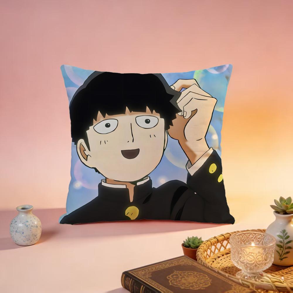 Hot MMob Psycho 100ed Cushion Cover Premium SkinFriendly Pillow Case MultiPurpose for Home Office Travel