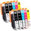 10x 364XL Compatible Ink Cartridges for HP 364 364 XL for HP Photosmart 5520 5510 5520 5524 Deskjet 3520 Officejet 4622 4622