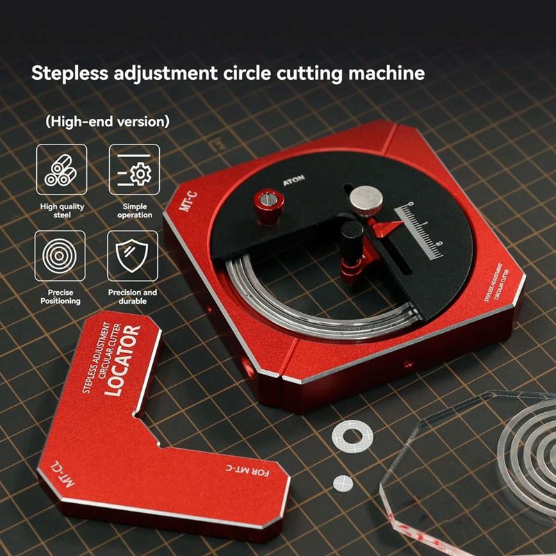 ABJI-MT-C Stepless Adjustment Circular Cutter Model Assembly Tool Cutting Dedicated Craft Tools Hobby Accessory