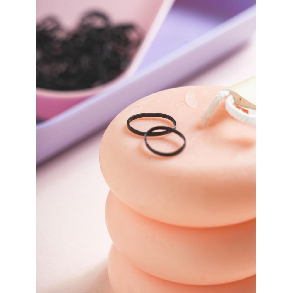 Daiso Mini Tpu Bands 200 шт., черные