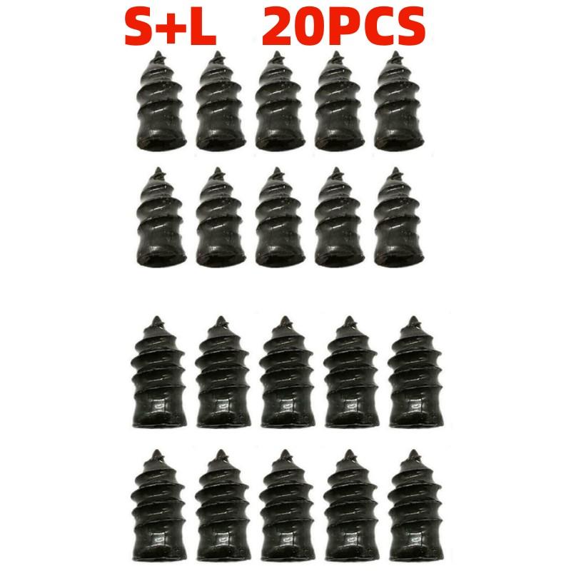 10/20 шт. Саморез для ремонта шин, пластиковый гвоздь, мягкий резиновый винт, подходящий для инструмента для ремонта проколов шин автомобиля, мотоцикла