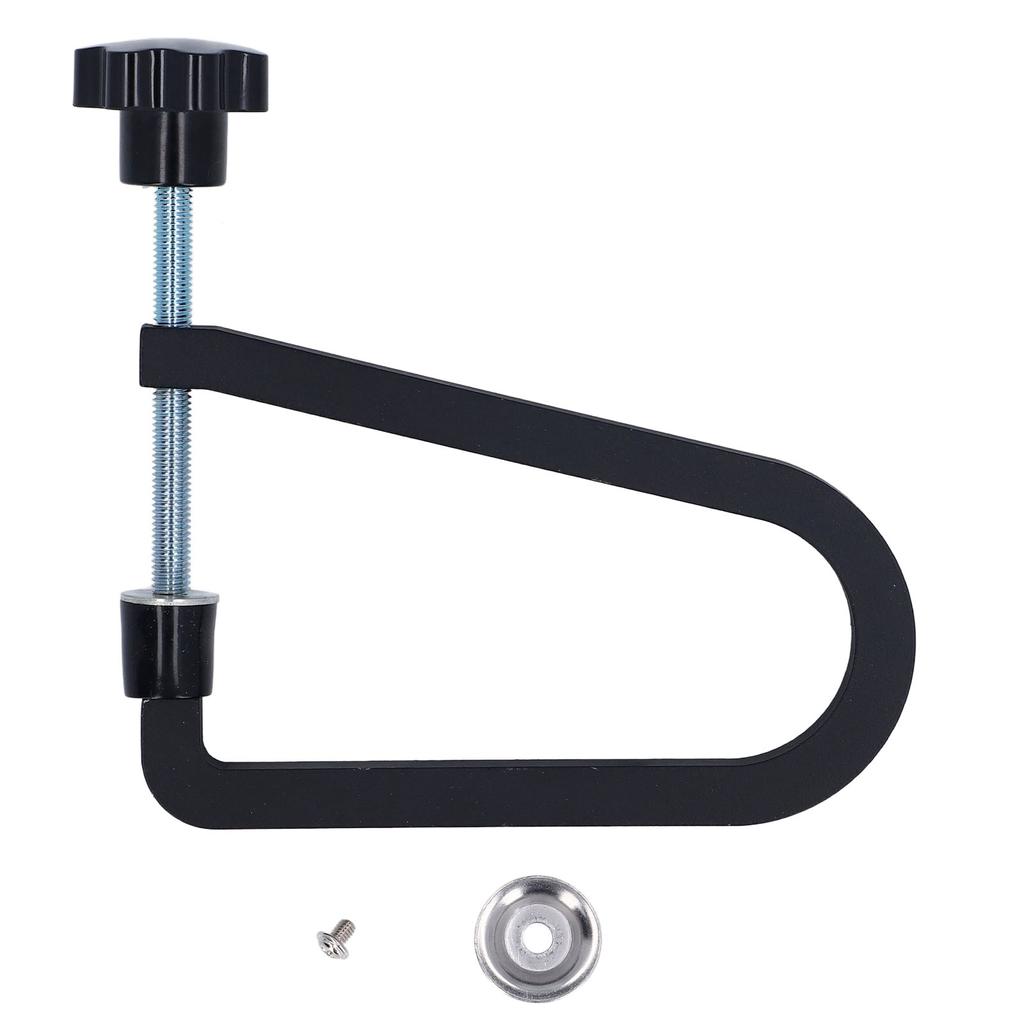 Acoustic Guitar Bridge Clamp Cast Steel Deep Throat U Clamp Folk Guitar Repair Tool R260 Black