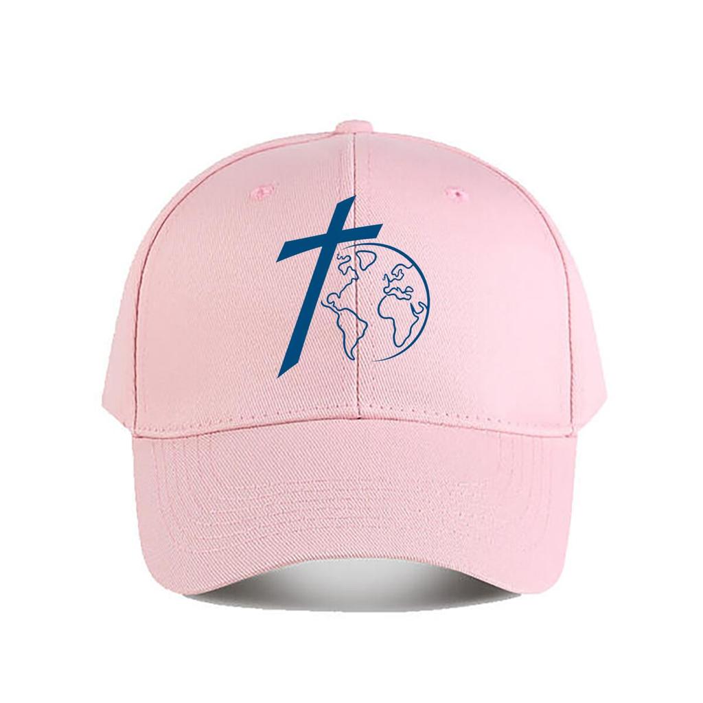 Faith World Outline Symbol Graphic Baseball Cap Fashion Outdoor Sports Sunhat Unisex Snapback Cap Womens