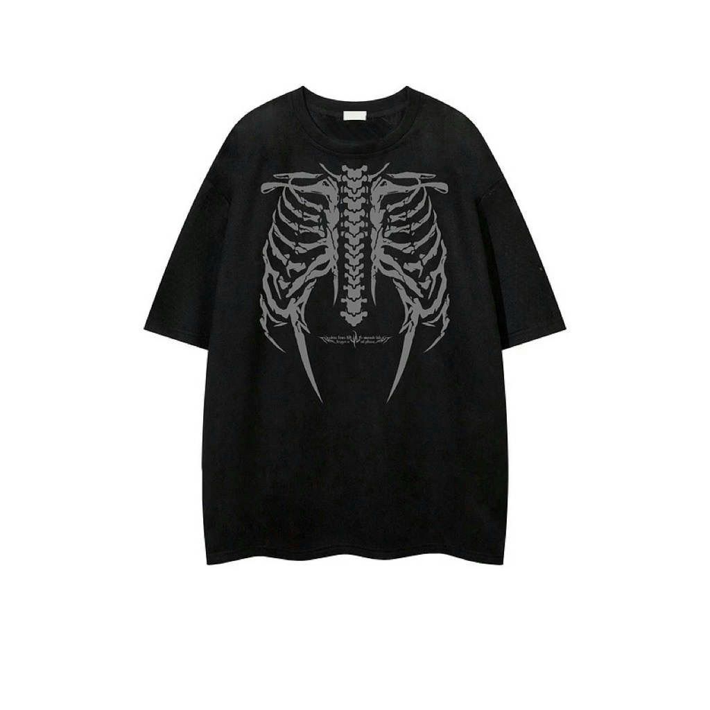 Футболка мужская с коротким рукавом из хлопка в модном хип-хоп стиле с круглым вырезом, летняя