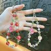 Wrist Chain Crystal Bead Phone Strap Pearl Mobile Phone Lanyard Phone Case Accessories