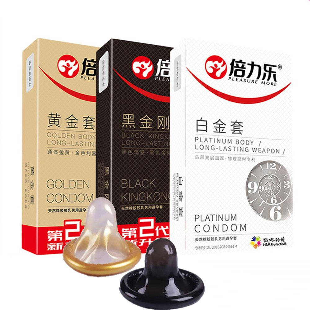 30 шт. латексные презервативы, прочные презервативы против преждевременной эякуляции, черные презервативы, секс-товары для взрослых для мужчин