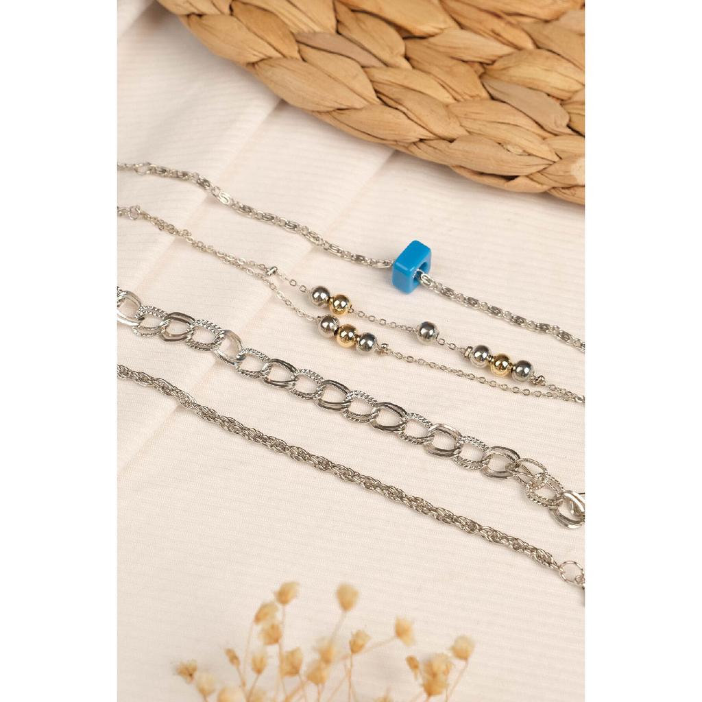 Женский позолоченный однотонный браслет