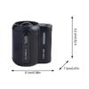 Portable Waist Hanging Fan 3 Speeds Strong Airflow Wearable Clip Fan Rechargeable Personal Cool Fan Under Shirt for Outdoor Work