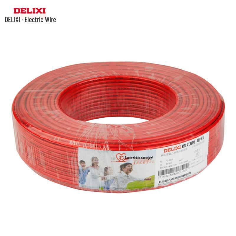 DELIXI National Standard BV Single Core Copper Electrical Wire