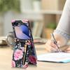 Кошелек-кроссбоди на молнии, слот для карт, чехол с цветком для Samsung Galaxy Z Flip 7 6 Flip 5 4 3, кожаный, с длинным ремешком-шнурком, чехол