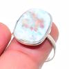 Republic Larimar Gemstone 925 Sterling Silver Jewelry Ring Size Adjustable