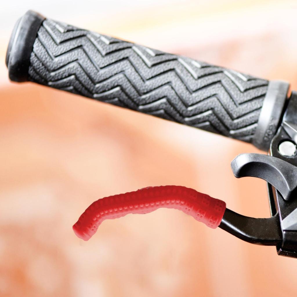 Рукав тормозной ручки | Противоскользящий защитный чехол для ручки тормоза велосипеда, 1 шт., велосипед, 1 шт., силиконовый гель в форме нескользящей ручки тормоза