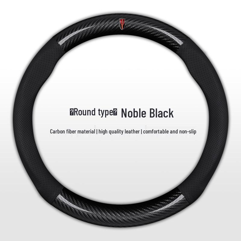 Adapts Hongqi Steering Wheel Cover for H5/H7/E-H9/HS7/HS5/HS3/EQM5 - Ultra-thin, All-Season, Universal Fit