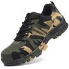 Indestructible Men Shoes Anti -Puncture Safety Shoes Work Sneakers Male Hiking Shoes Anti -Smash Steel Toe Shoes Security Footwear