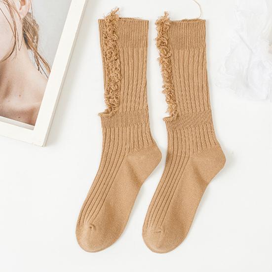 Женские чулки, дышащие, мягкие, высокоэластичные, без запаха, рваные женские носки, носки для фитнеса