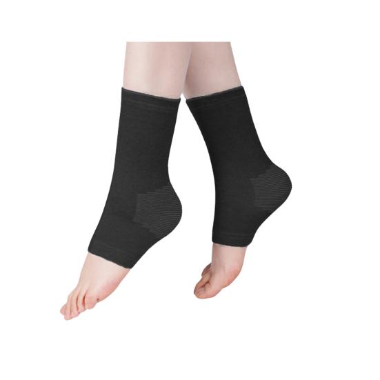 Компрессионный рукав на голеностоп с открытым носком, компрессионный носок на голеностоп, бандаж для поддержки свода стопы для облегчения подошвенного фасциита, ахиллового тендинита