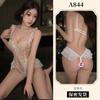 Sexy lingerie sexy lace embroidered onesie women's hollow open pajamas hot seduction uniform A