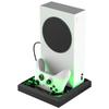 LED Light Stand Station for Xbox Series X/S 3 Ports USB Hub Colorful RGB Light Stand Console Decorative Light