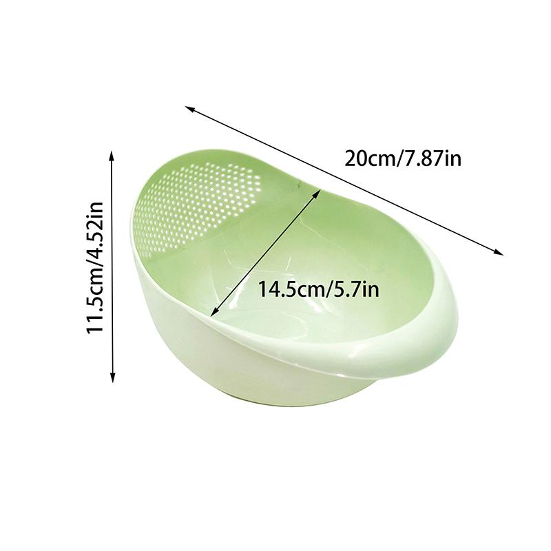 Rice Sieve Plastic Colander Kitchen Drain Basket With Handles Rice Bowl Strainer Strainer Basket Sink Drain Kitchen Tools