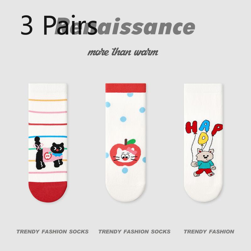 3 пары женских летних тонких дышащих носков с геометрическим дизайном в полоску, низкие