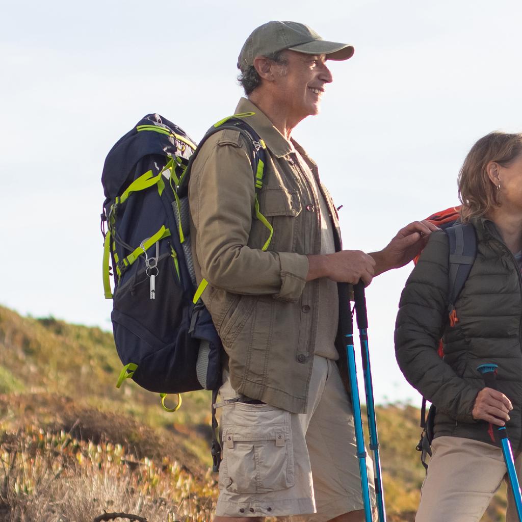 Carabiner Keychain Ultra-Light Ti 10g Robust and Sleek Key Chain Carabiner Clip for Keys and