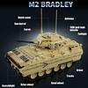 1862 детали WW2 Военный Армия США Боевая машина пехоты M2 Bradley Строительные блоки Тяжелые гусеничные бронемашины Кирпичики Игрушки Подарки для детей