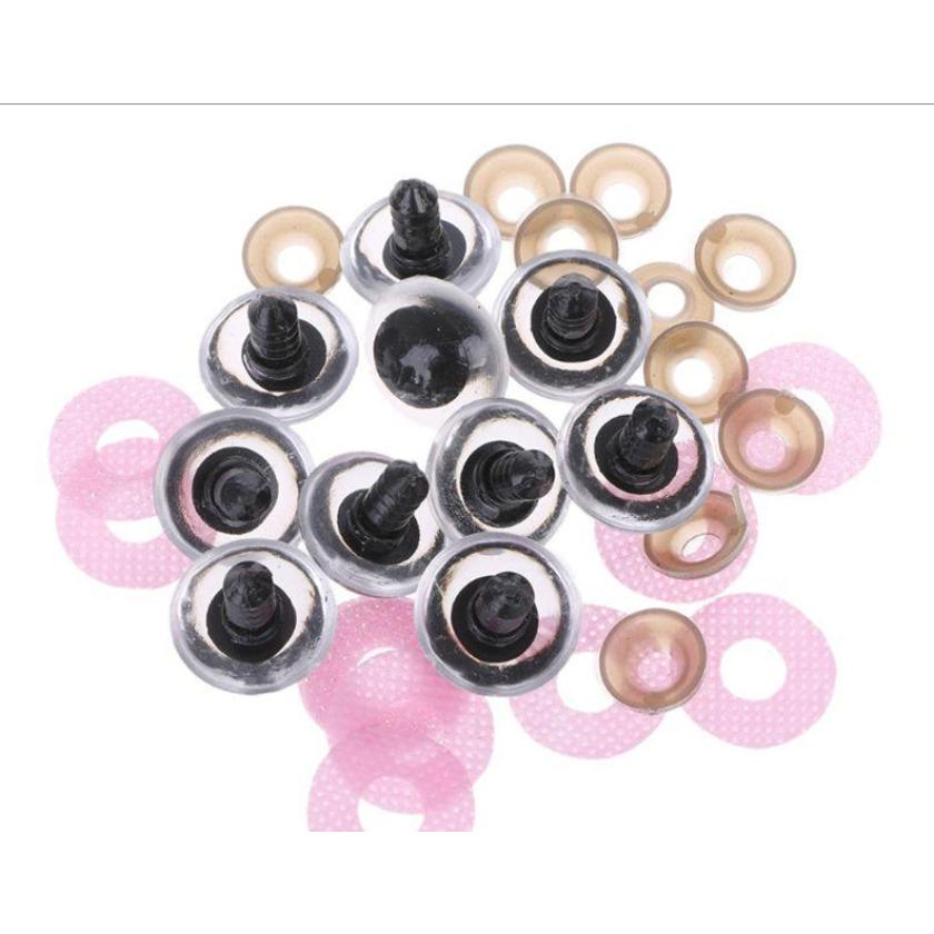 Товары для рукоделия «сделай сам», пластиковые безопасные игрушечные глаза, красочные глаза для кукол, для кукольных игрушек, мягкие игрушки, куклы, вязаные крючком игрушки, поделки CZK