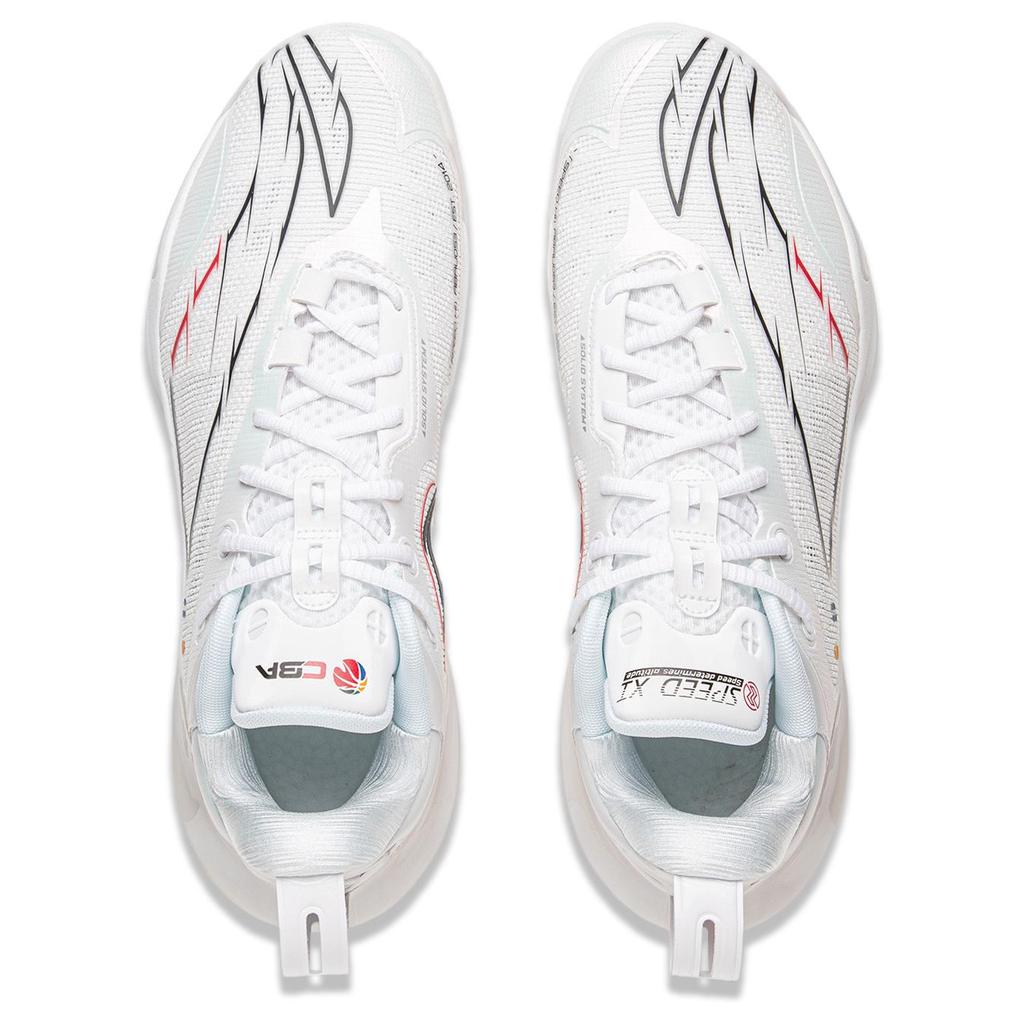 Баскетбольные кроссовки Li Ning Speed 11 Support Rebound Низкие Мужские Стандартные Белые ABAU053-13