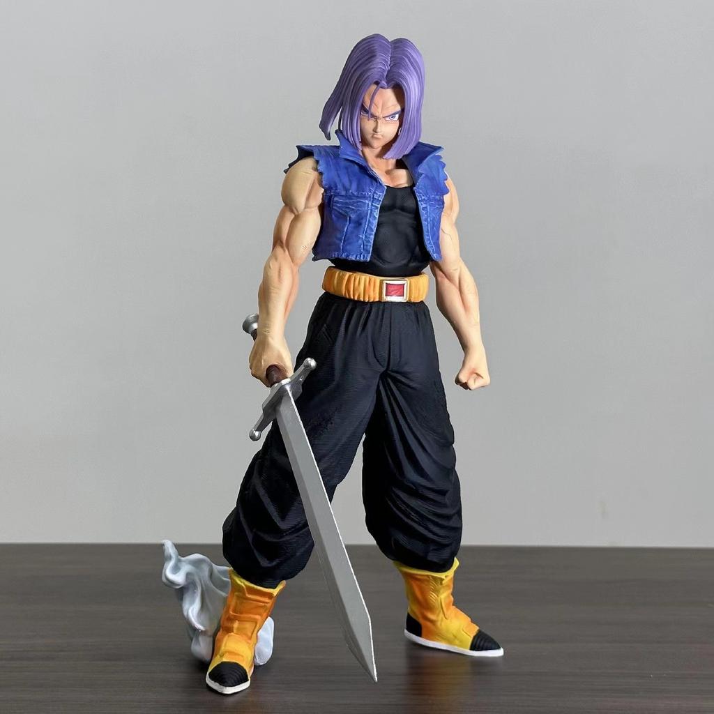 28cm Anime Drogan Boll Z Future Trunks Figure Trunks Action Figures Pvc Statue Collection Model Toys For Children Gifts