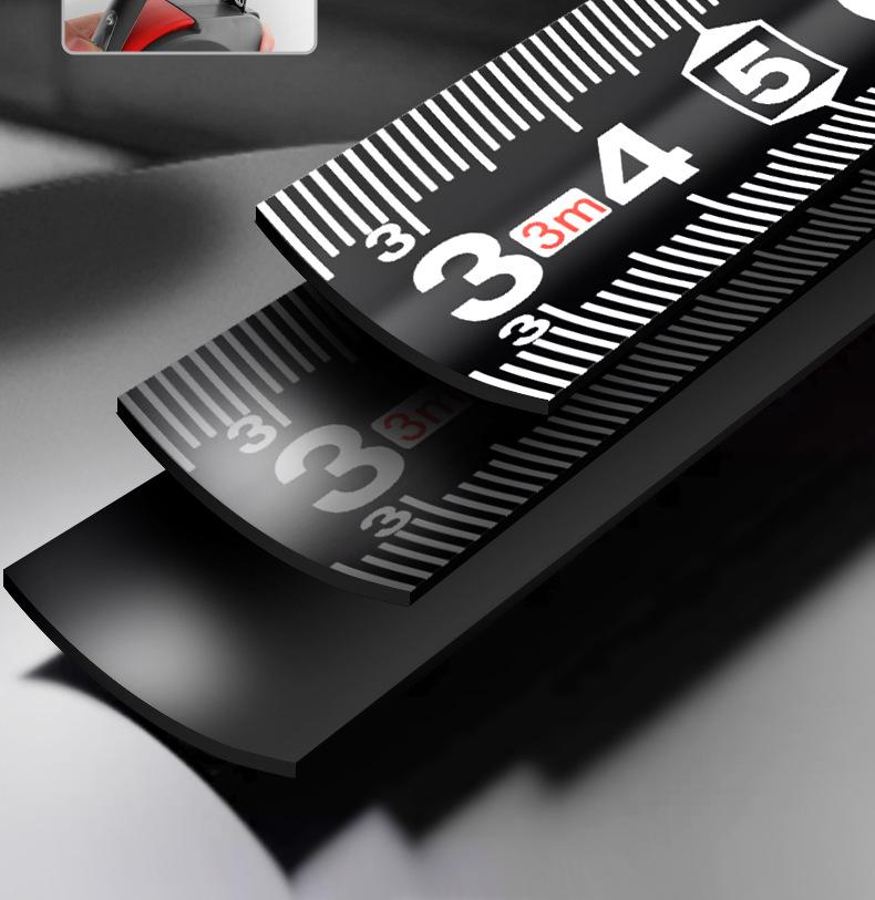 Износостойкая высокоточная рулетка Green Forest - 3 м/5 м Mini, с защитой от порезов