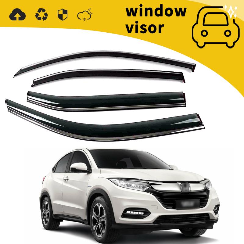 14-22 Honda Vezel XRV HRV ZRV Door Rain Guards & Window Visors