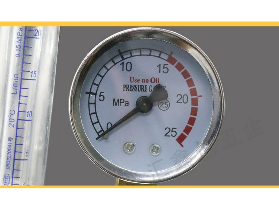 Card Lion Argon Regulator with Tube: Durable, Energy-Saving Pressure Reducing Valve for Argon Arc Welding.