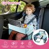 Kids Travel Seat Tray for Car Portable Toddler Seat Tray Foldable Car Seat Table for Children Boy Girl Safety Tray