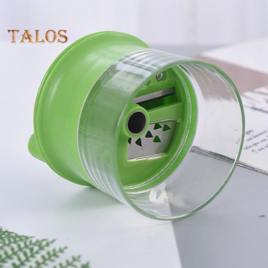 Роторная терка из нержавеющей стали, спиральная терка для овощей с 3 лезвиями, ручной кухонный инструмент для картофеля, огурцов, моркови