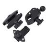 Motorcycle GPS Mount 1in Ball Head Adjustable Handlebar Clamp Mount Base for Garmin Handheld GPS