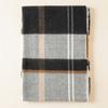 Autumn and Winter Plaid Color Matching Scarf, Trendy and Warm, Simple and Fashionable Korean Version of Literary and Warm Scarf
