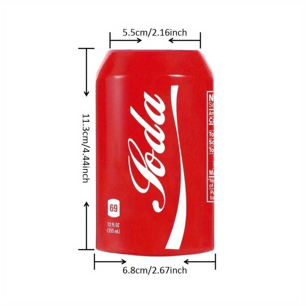 Новая банка для колы на 355 мл, силиконовая крышка Sprite, скрытая крышка для пивной чашки, силиконовая крышка для чашки с поп-топом