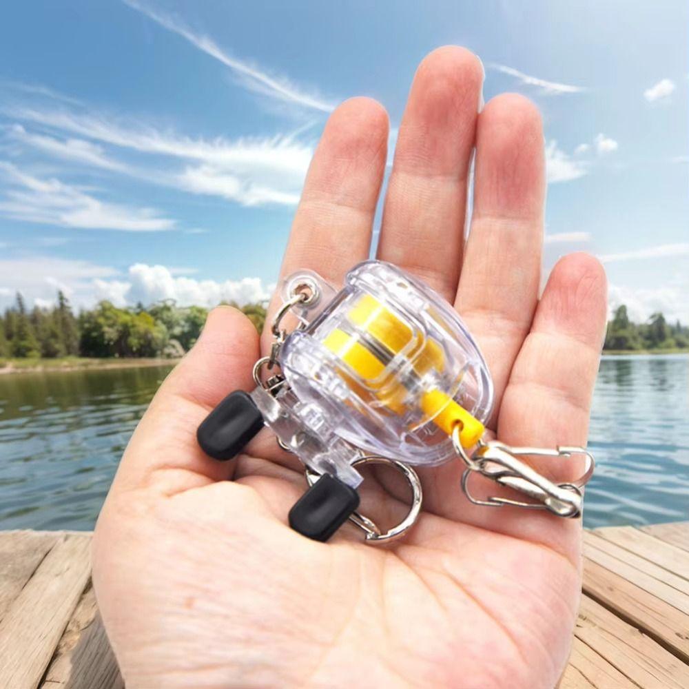 Pull Chain Wire Rope Telescopic Retractable Fly Fishing Key Ring Fishing Lovers