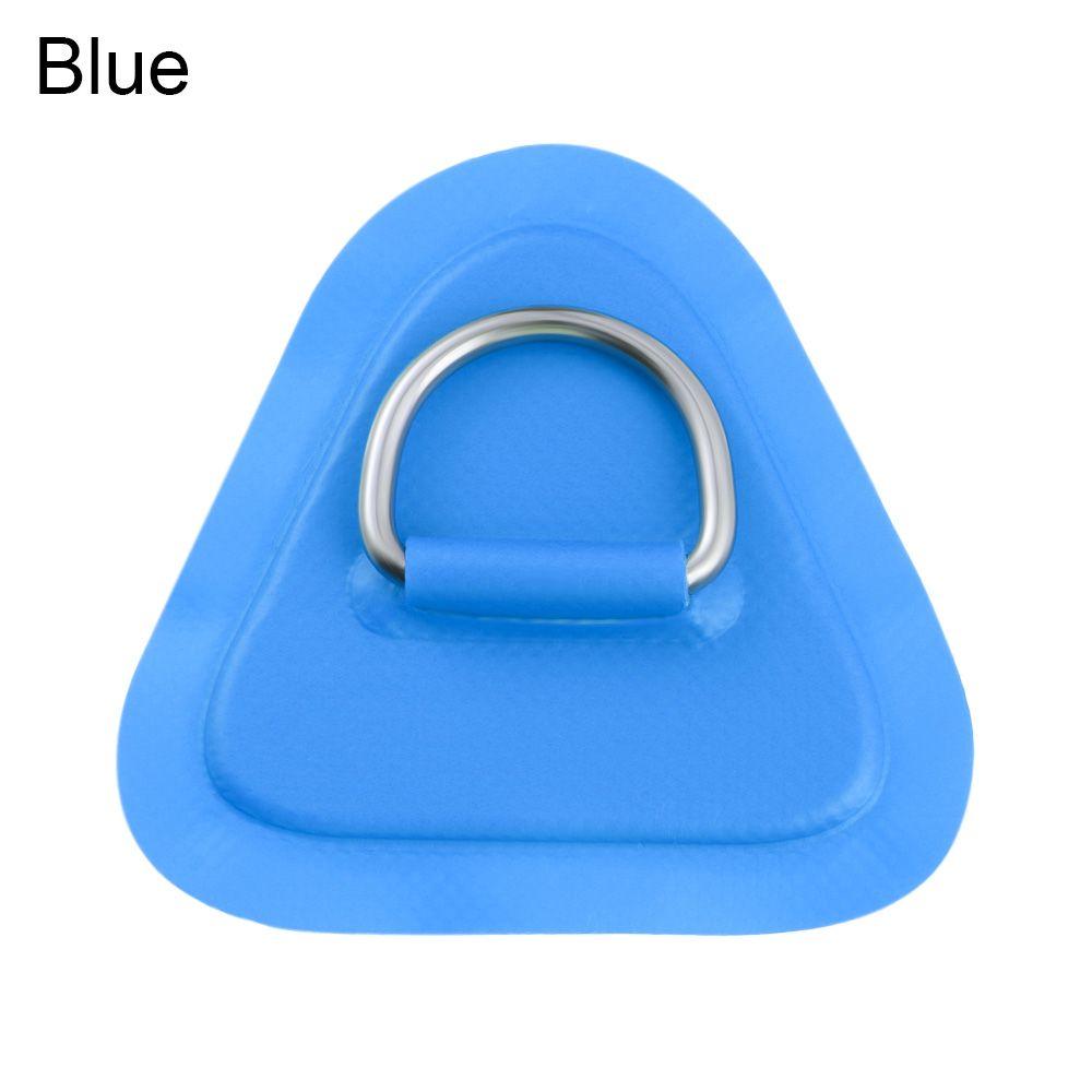 PVC Pad Triangle D Ring Pad/Patch Raft Dinghy Inflatable Boat Patch Kayak Surfboard SUP Tie Down