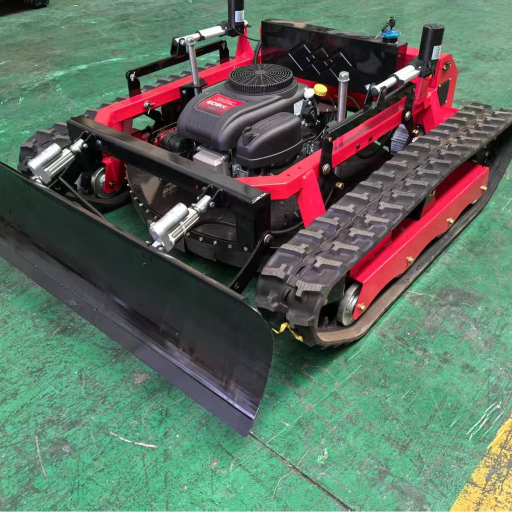 High-Power Remote Control Lawn Mower & Trimmer - Black Warrior HT800T