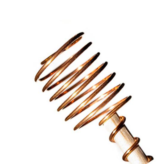 6 шт./компл. 12-дюймовый электрокультурный кол для растений, деревянный стержень, садовые растения, выращивание овощей, электрокультура, медная проволока, катушка, антенна, садовые принадлежности