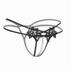 Sexy G-string T Panties Female Underwear Lace Thongs Women's Pants Sexy Pearl Panties Erotic  Women Crotchless Panties Plus Size