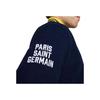 Nike Футбольная куртка Paris Saint-Germain Authentics Color Block Letter, мужская, темно-синяя, FQ7803-410