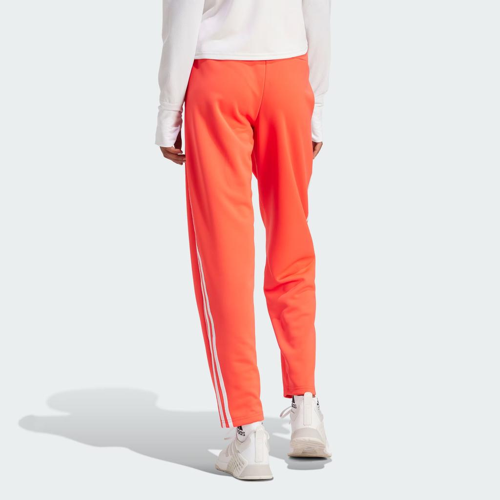 Adidas Aeroready Train Essentials Трикотажные брюки с эластичной резинкой на талии Женские брюки Светло-красные IS3970