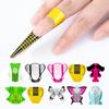 Crystal Extension UV Gel Nail Manicure Nail Extension Sticker On For Long-lasting Horseshoe Shape Nail Extension Tool