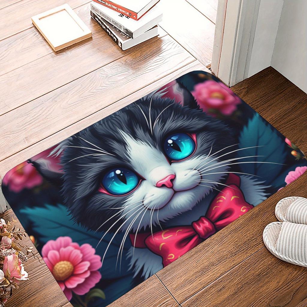 1 шт. Коврик для кухни с рисунком лодки, Нескользящий придверный коврик, Поп-дизайн, Коврик для ванной, Коврик для ванной, Ковер для дома, Раковина, Прачечная, Декор