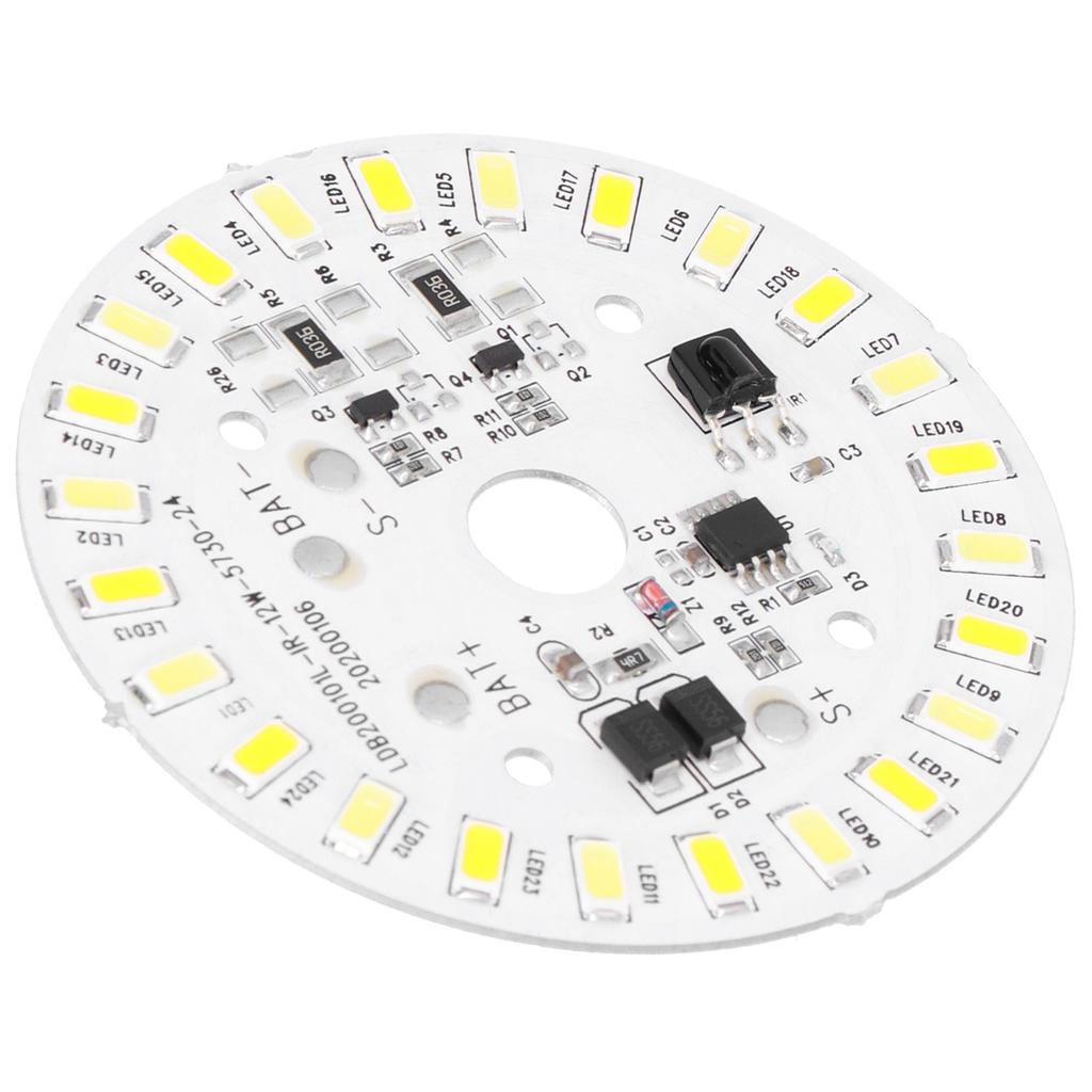 12W 24LED Ceiling Lamp Panel 3.2V 3.7V White  Warm Light Source with Remote Controller