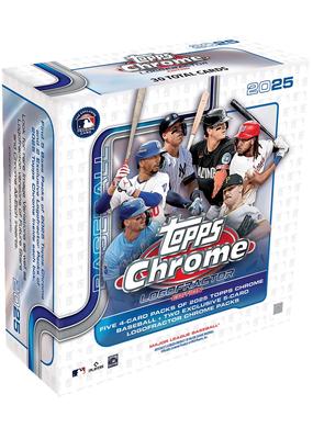 2025 Topps Chrome Бейсбол - ЛОГОФРАКТОР МЕГА