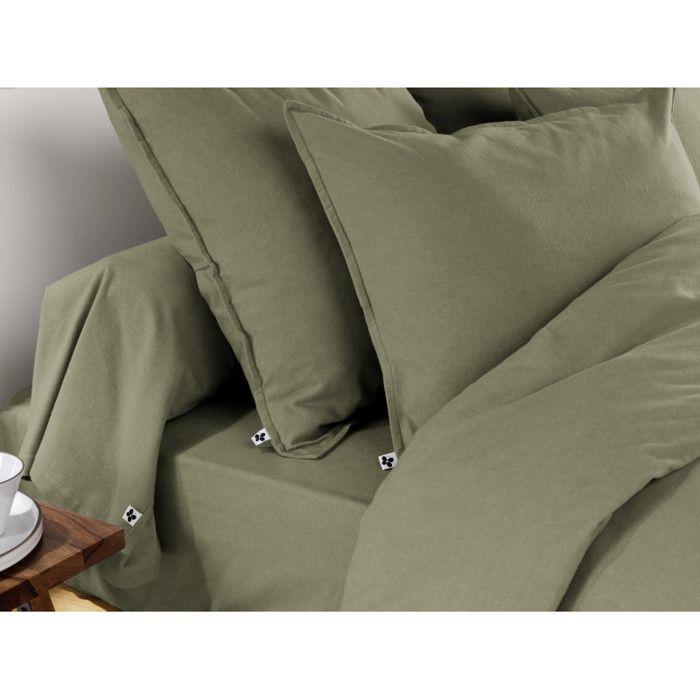 Housse de couette "Candice" toutes dimensions Flanelle de Coton - Candice Romarin - Housse de couette 140 x 200 cm